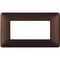 BTICINO MATIX  Placca 3 Moduli Marrone Caffè - AM4803TGG